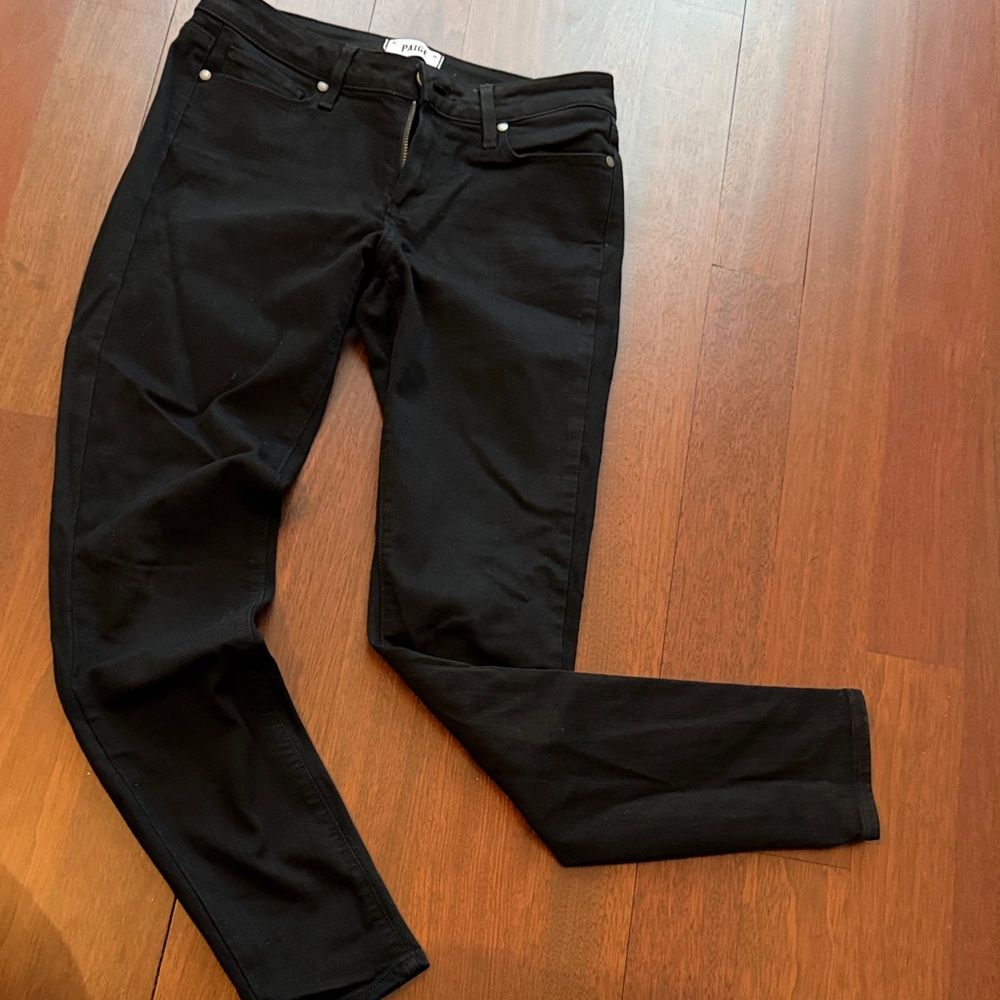 Paige Black Skinny Jeans